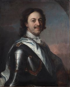 皇帝ピーター1世の生涯の肖像1672-1725 作： Carel De Moor
