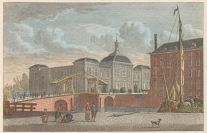 ブールス テ ロッテルダム、カリフォルニア州。 1790年 Beurs te Rotterdam / ロッテルダムの証券取引所 (オブジェクトのタイトル) 作： Carel Frederik Bendorp (I)