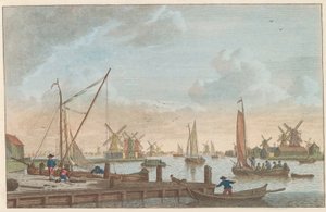 1790年頃、ワーマービア近くのザーン Wormerveer van de Poelsluis / Wormerveer aupres du Saan (オブジェクトのタイトル)
