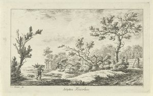 ウッドギャザー Buyten Haarlem (オブジェクトのタイトル) 風景 (a-f) (連載タイトル) 作： Carel Lodewijk Hansen