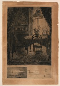 アーティストの家の部屋 作： Carel Nicolaas Storm van 