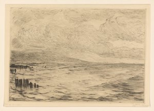 ワルヘレンの海岸（原題） 作： Carel Nicolaas Storm van 