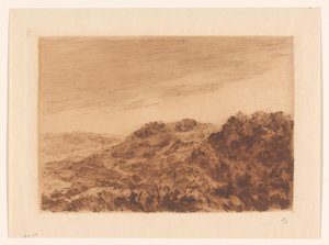 ハーグ近郊の砂丘の風景 作： Carel Nicolaas Storm van 