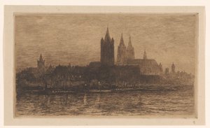 ケルンの夜景 作： Carel Nicolaas Storm van 