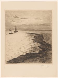 港への入り口 作： Carel Nicolaas Storm van 