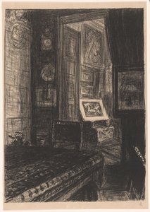 リビング ルームのインテリア 作： Carel Nicolaas Storm van 