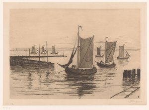 漁船の返還 作： Carel Nicolaas Storm van 
