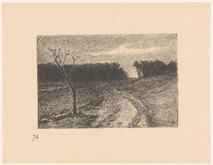 森の端 作： Carel Nicolaas Storm van 