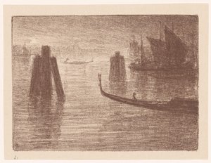 ヴェネツィアの港 作： Carel Nicolaas Storm van 