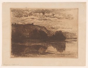 Ruins van kasteel Poilvache ディナン近くのポワヴァッシュの遺跡（原題） 作： Carel Nicolaas Storm van 