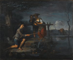 アングラー 作： Carel de Moor (II)