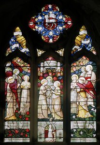 Llantysilio、St Tysilio、Shrigley＆Hunt（1873-1982）、Carl Almquist、Angelic Chorus、1890