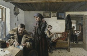 ドクター・コール、1900年頃（キャンバスに油彩） 作： Carl Aspelin