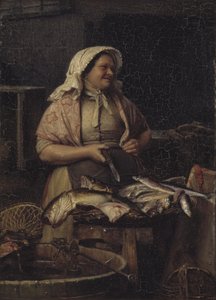 フィッシュワイフ 作： Carl Bloch
