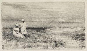 浜辺の子供たち 作： Carl Bloch