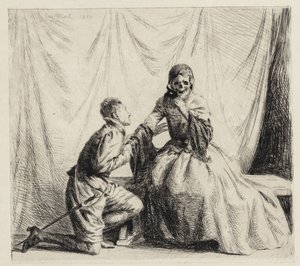 青年と死 作： Carl Bloch
