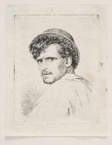 イタリア人の頭 作： Carl Bloch