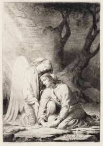 ゲッセマネのキリスト 作： Carl Bloch