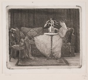 女性を読む 作： Carl Bloch