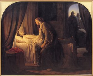 ヤイリウスの娘 作： Carl Bloch