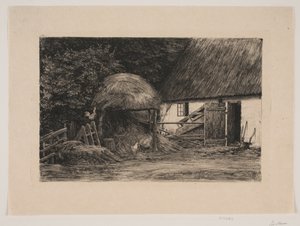 農家で 作： Carl Bloch