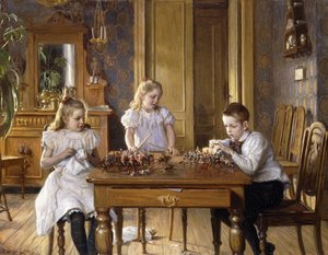 戦い、1900 作： Carl Christian Ferdinand Wentorf