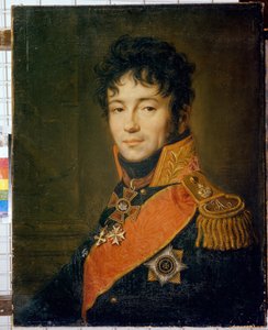 Portrait du count Evgraf Fedotovich Komarovsky (1769-1843) - Peinture de Carl Christian Vogel von Vogelstein (1788-1868), huile sur toile, 67x52 cm - Count Evgraf Fedotovich Komarovsky の肖像画、Carl Christian Vogel von Vogelstein によるキャンバスに油彩 - Sta 作： Carl Christian Vogel von Vogelstein