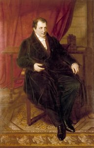 ヨハン・ルートヴィヒ・ティエック1773-1853、1835の肖像。 作： Carl Christian Vogel von Vogelstein