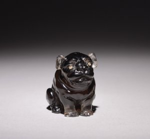 ブルドッグ、1800年代後半-1900年代初頭 作： Carl Fabergé