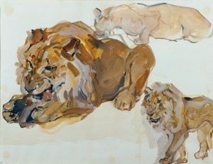 シェーンブルン宮殿の動物調査 作： Carl Fahringer