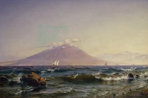 ナポリ湾 作： Carl Frederik Sorensen