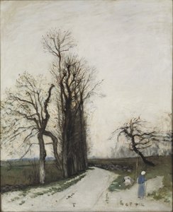 秋、1876-77 作： Carl Fredrik Hill