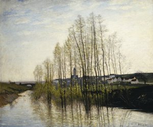川の風景、シャンパン、1876