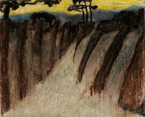 無題（黄昏の風景） 作： カール・フレドリック・ヒル