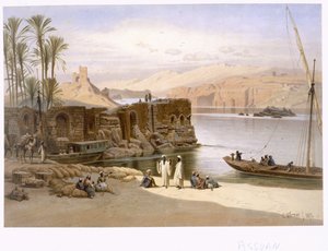 アスワン、1871 作： Carl Friedrich Heinrich Werner