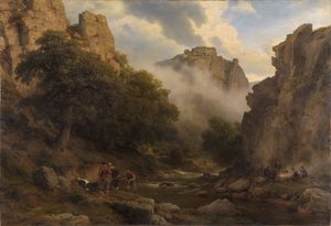  作： Carl Friedrich Lessing