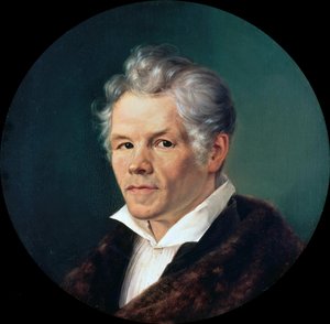 カールフリードリッヒシンケルの肖像1781-1841。