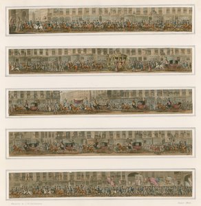1824年頃の市長のパレード