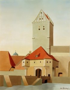 ディンケルスビュール–ローテンブルガーTor 作： Carl Grossberg