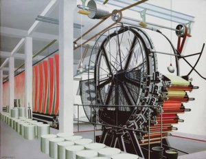 抄紙機 作： Carl Grossberg