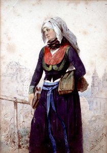 バイエルンの修道女 作： Carl Haag