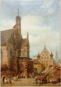 ニュルンベルクの聖母マリア教会 作： Carl Haag