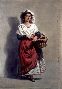 チボリの女 作： Carl Haag