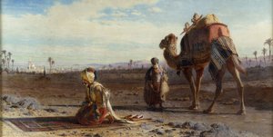 La Illah Ill Allah、1875 作： Carl Haag