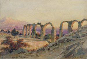 1854年、ダルマチアのサロナ水道橋