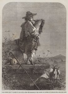 画家協会水色展からの夕刻 作： Carl Haag