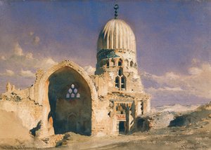 シットチャヴァンの墓、1874年 作： Carl Haag