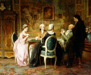 カードゲーム、 作： Carl Heinrich Hoff