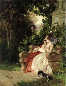 盗聴、1868 作： Carl Heinrich Hoff