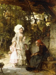贈り物、 作： Carl Heinrich Hoff